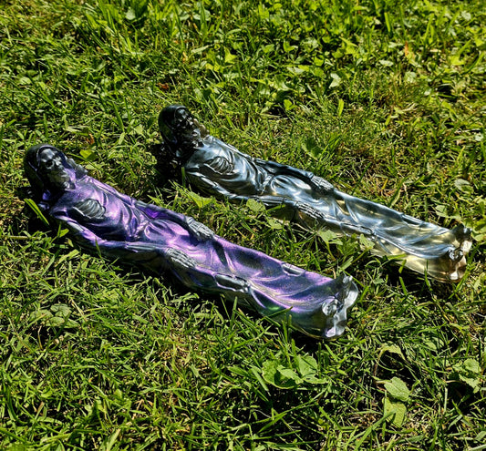 Dessicated Body Handcrafted Resin Incense Holder