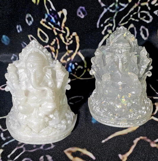 Handcrafted Resin Ganesha - Luck, Wisdom, New Beginnings